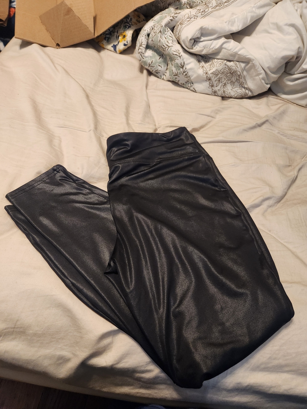 wild fable Black Faux Leather Leggings